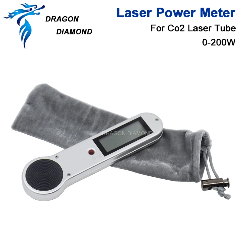 DRAGON DIAMOND ручной CO2 лазерная трубка измеритель мощности HLP-200 для 0-200 Вт лазерная гравировальная и режущая машина