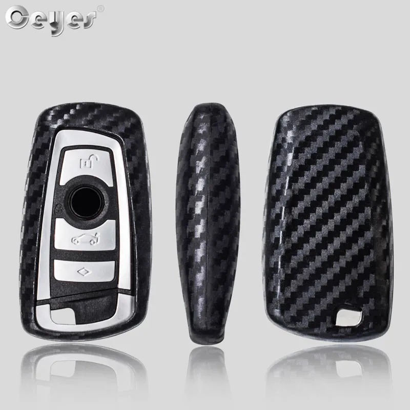 Carbon fiber key cover for BMW (4)