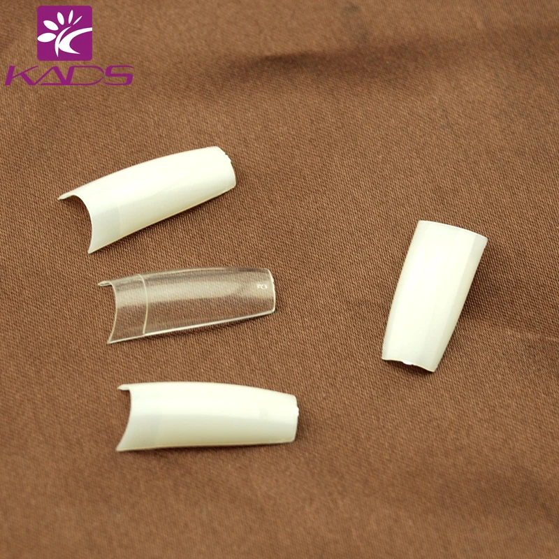 

KADS HOTSALE 500PCS/PACK Nail Tips Natural French Acrylic Artificial False Nails false nails french Retail