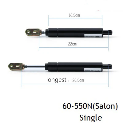 60-550N Slon Single 60-550N сиденье спинки стула газовый пневматический цилиндр Замена откидывающийся ударный ход части офисного стула клапан вниз механизм - Цвет: 60-550N Slon Single