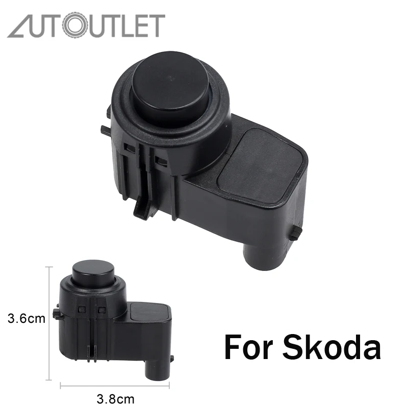 AUTOUTLET Reverse Backup Assist PDC Parking Sensor For SKODA Fabia I II 545 Roomster Praktik 5J0919275A OE 5J0919275A 5J0919275