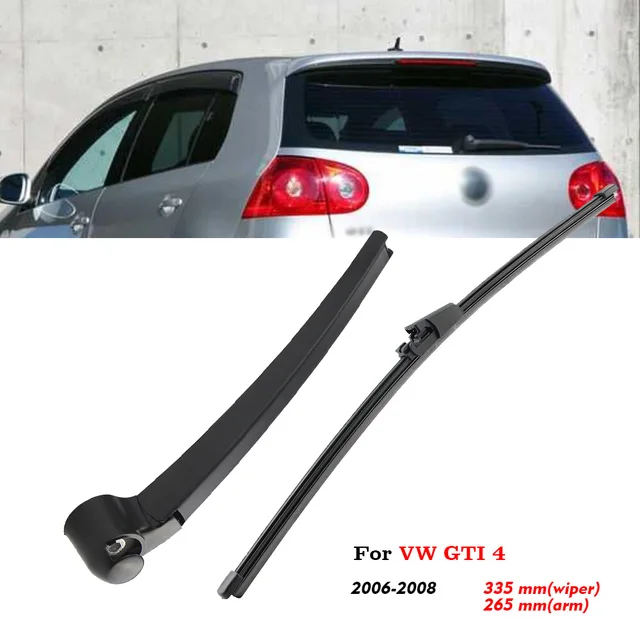 BEMOST Car Rear Wiper Arm Blade Soft Natural Rubber For Volkswagen GTI 4 GTI 6 Hatchback 2006