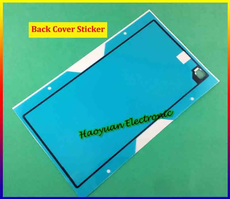 Лидер продаж; Новинка корпус спереди+ задняя крышка клейкая лента-наклейка Водонепроницаемый клей для sony Xperia Z(Сони Иксперия З) Ультра XL39H XL39 - Цвет: Only Back Adhesive