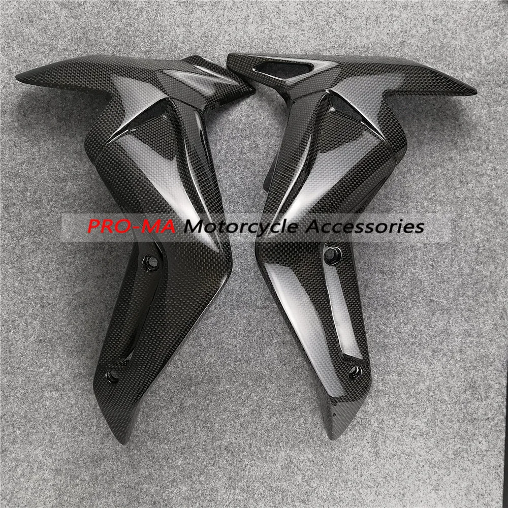 

Motorcycle Radiator Covers in Carbon Fiber for MV Agusta Brutale 990 1090 2010-2012 Plain