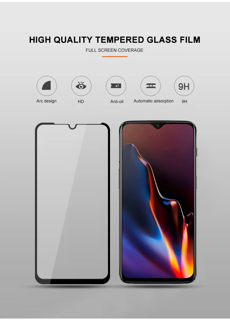 YIYONG 5D полное покрытие из закаленного стекла для OnePlus 6 T 5 6 T 3 3t 5T полный клей протектор экрана для One Plus 6 T 5T 6 5 3T 3T стекло