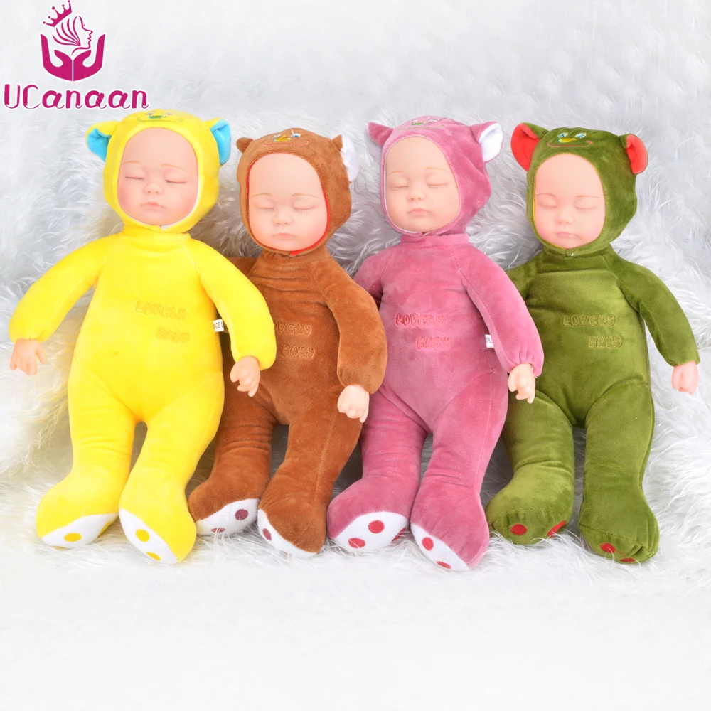 UCanaan 17 дюймов 38 48 см плюшевые мягкие игрушки Kawaii Спящая Детская кукла