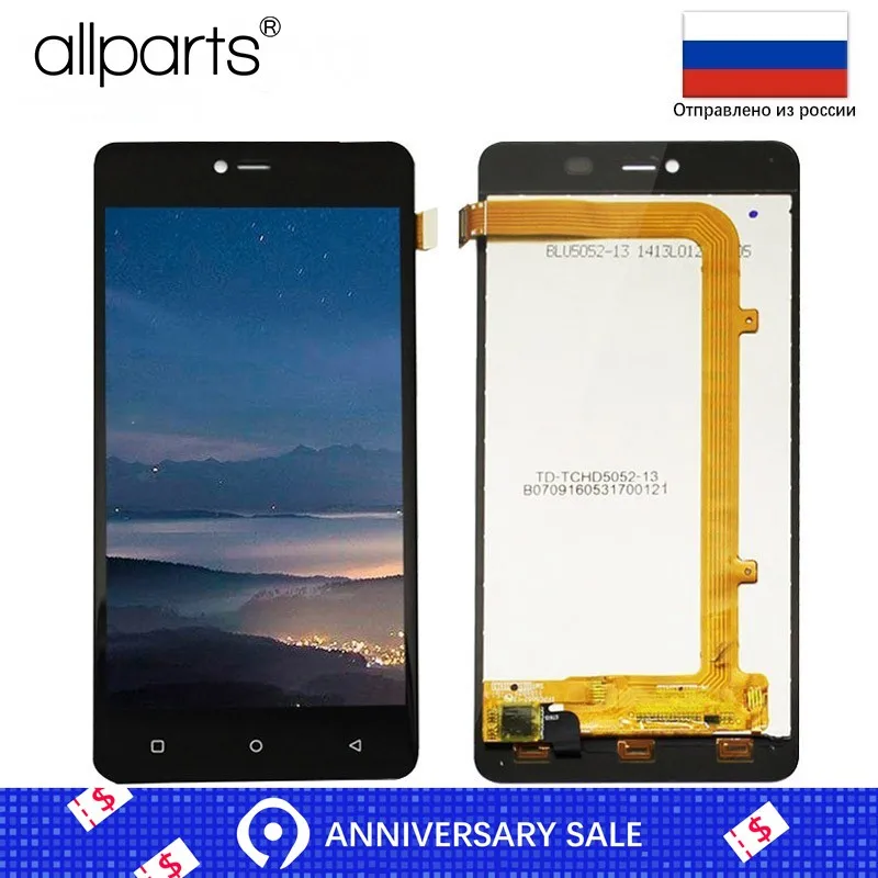

LCD For Highscreen Power Rage LCD Display Touch Screen Digitizer For Power Rage LCD Assembly Replacement parts