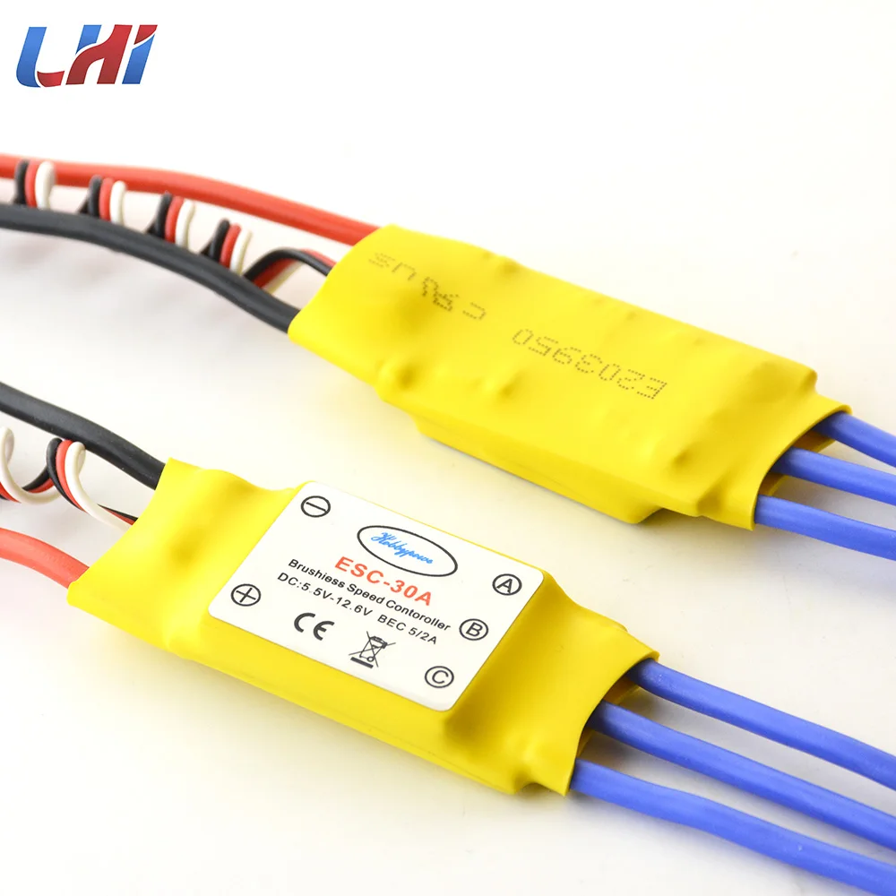 2018 Servo Fpv Hot Lhi 4 шт. бесщеточный 30a контроллер скорости Blheli_s для вертолета