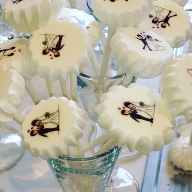 wedding sugar stamp sheet 1-4