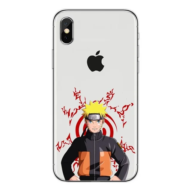 Чехлы для телефонов Naruto Uchiha sasuke kakashi с японским аниме iPhone 12mini 11 pro 12 8 7 6 6S Plus 5 5S SE XR X