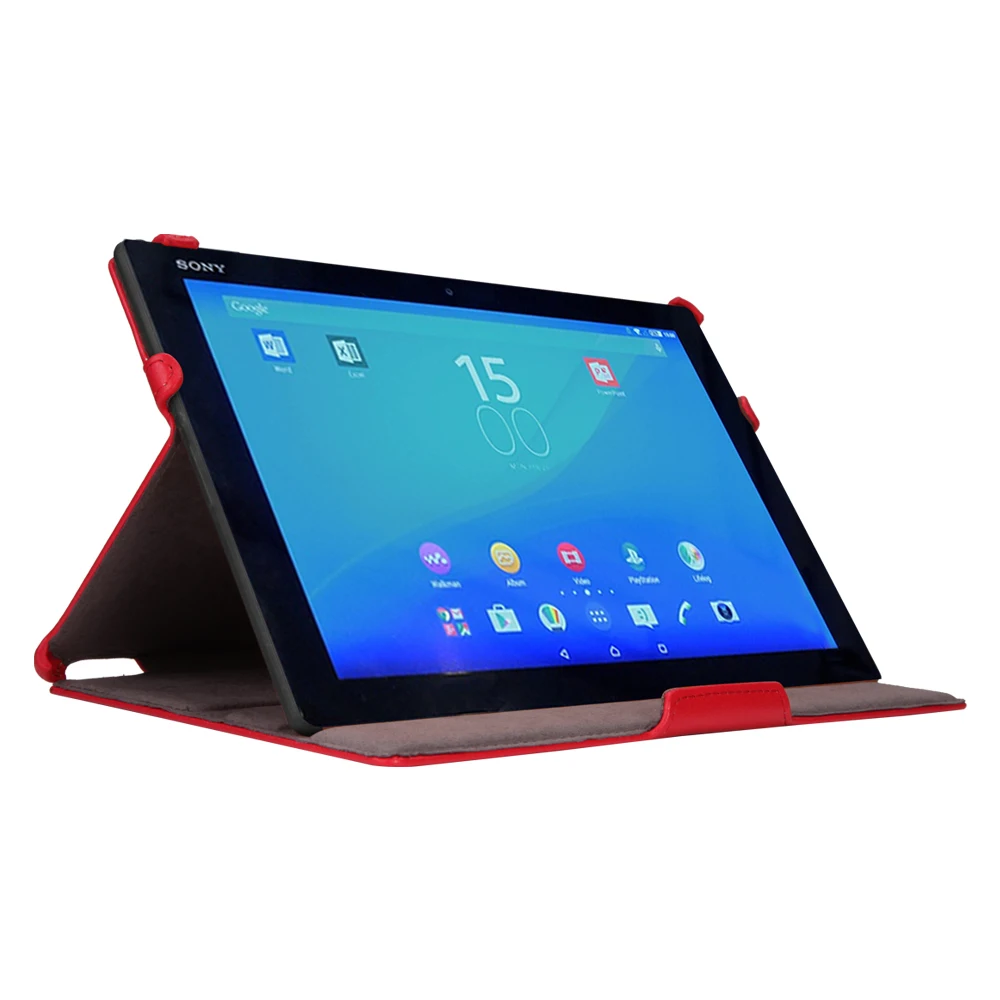 New 2016 PU Leather shell for Sony Xperia Tablet Z4 tab cover Case for