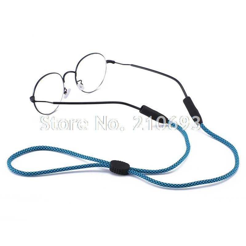 

1pc Blue Sport Glasses Cord Anti Slip Eyeglasses Chain Sunglasses Cord Holder Green Color 38cm