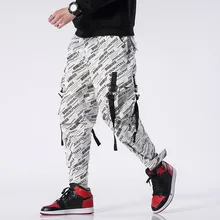 Для мужчин; модные ботинки с уличные свободная с печатью модные штаны/Высокое качество Азиатский размер 5XL Молодежные Штаны модные Для мужчин, повседневные штаны