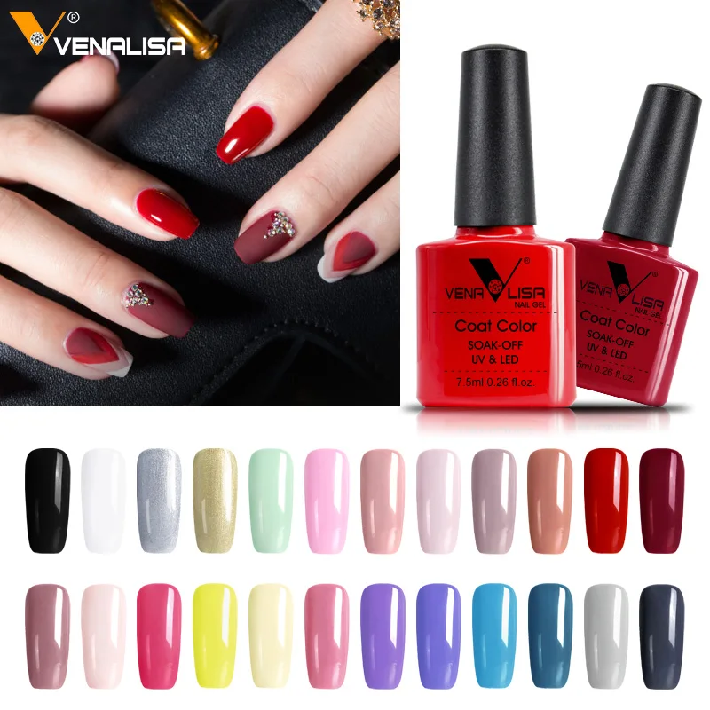 Venalisa الأزياء بلينغ 7.5 مللي نقع معطلة جل UV جيل للأظافر البولندية مستحضرات التجميل مسمار الفن مانيكير الأظافر هلام البولندية Shellak مسمار الورني... Venalisa الأزياء بلينغ 7.5 مللي نقع معطلة جل UV جيل للأظافر البولندية مستحضرات التجميل مسمار الفن مانيكير الأظافر هلام البولندية Shellak مسمار الورني...