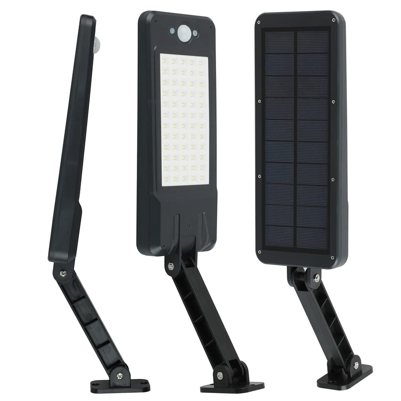 900lm lâmpada solar pir sensor de movimento