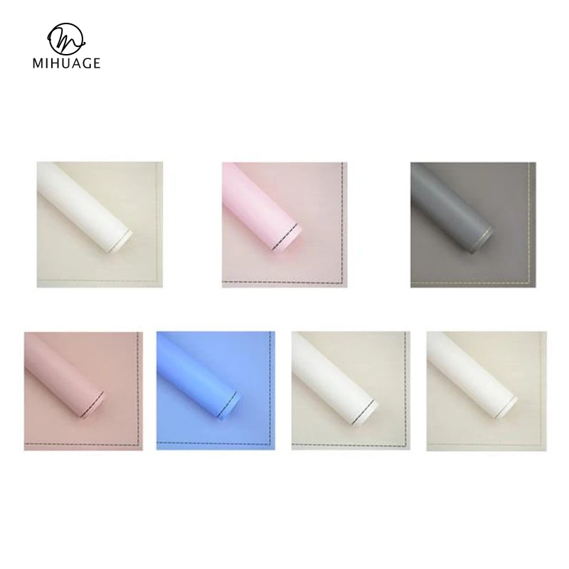 

MiHuaGe Colorful Plastic Paper Packing Wrapping For Festive Wedding Gift Wrap Copy Tissue Paper Packing Festival Wedding Decor
