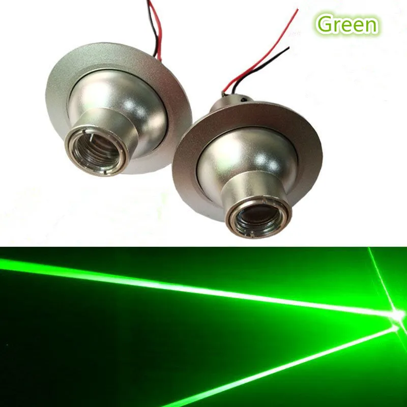 Сценический Профессиональный зеленый лазерный луч, лазер с лазерной головкой 100 мВт