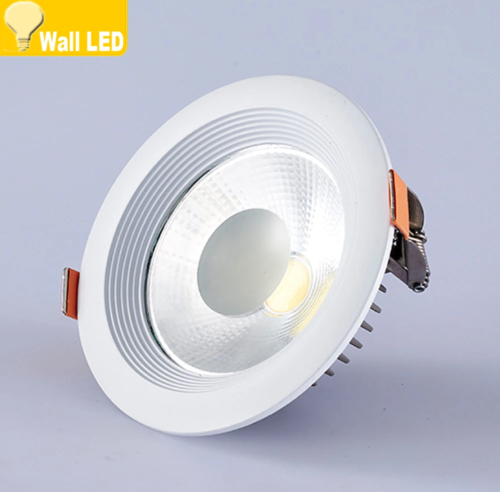 

New Dimmable Led Downlight COB Spot LED 3w 5w 12w 20w 30w led recessed ceiling Lamp Warm Cool White led Spot Indoor Lights