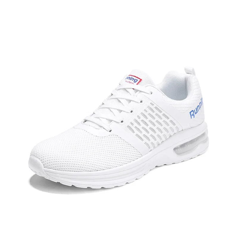 

2017 New Spring Women Sneakers Air Mesh Breathble Running Shoes Fly Kneting Cushioning Shoes Ladies Lace up Sport Shoes Female