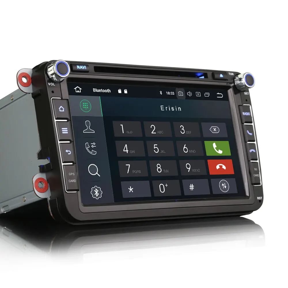 Sale Erisin ES8805V 8" Android 8.0 Octa core 4G RAM Car DVD GPS Radio DVR DAB+ DVD For VW Passat Golf Tiguan Eos Jetta Seat 1 Sale Erisin ES8805V 8" Android 8.0 Octa core 4G RAM Car DVD GPS Radio DVR DAB+ DVD For VW Passat Golf Tiguan Eos Jetta Seat 1