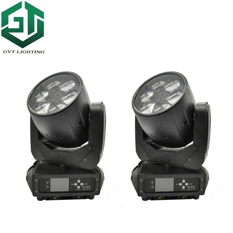 

2pcs LED Beam Zoom Wash 6*40W Moving Head Led Pro Dj Lights Zoom Angle 4~36 Degree Ultra Bright Beam Bee Eye Stage Color Washer