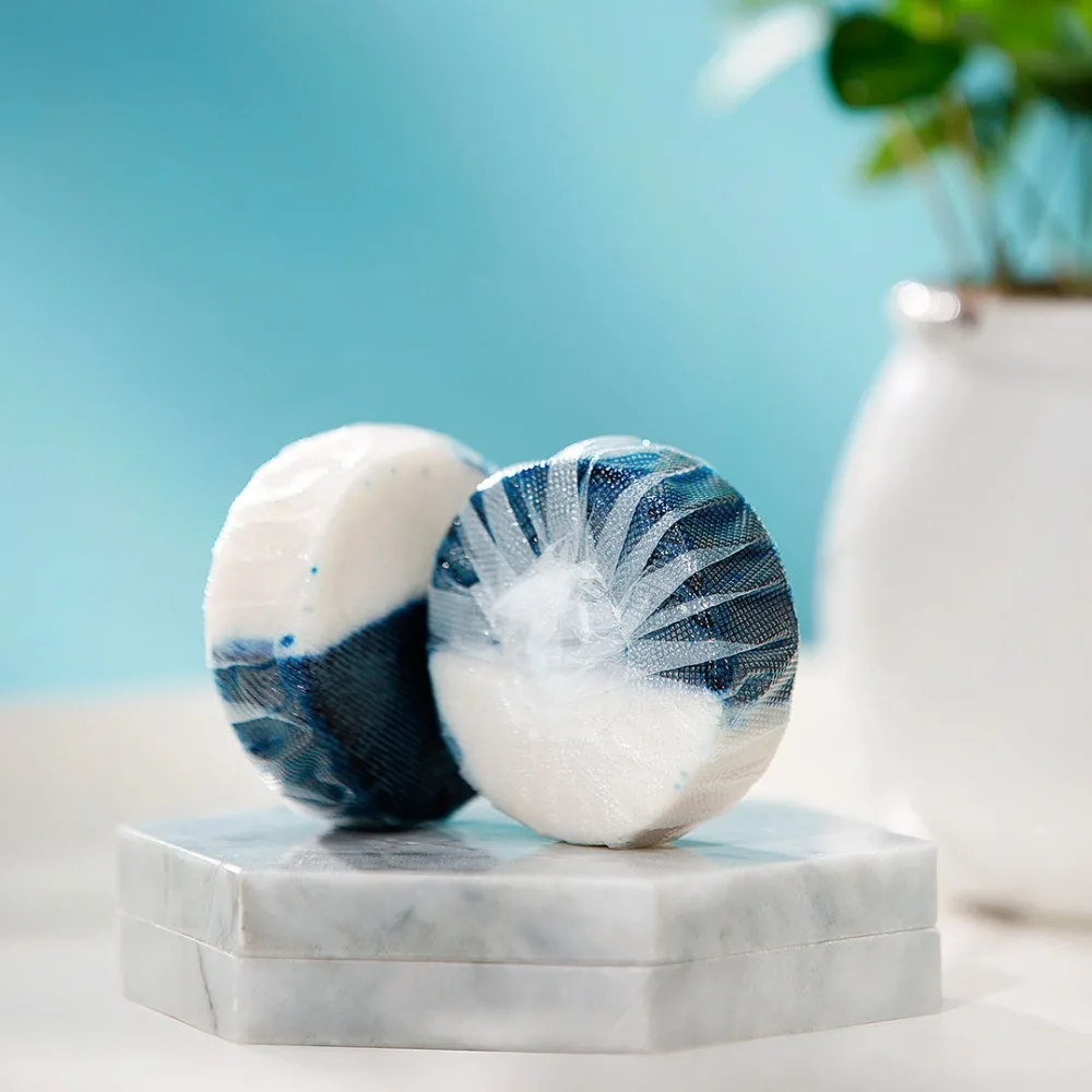 

Xiaomi Mijia Clean-n-fresh 12Pcs Disposable Automatic Flush Toilet Cleaner Helper Fragrant Ball Blue Bubble Cleaning Deodorizes