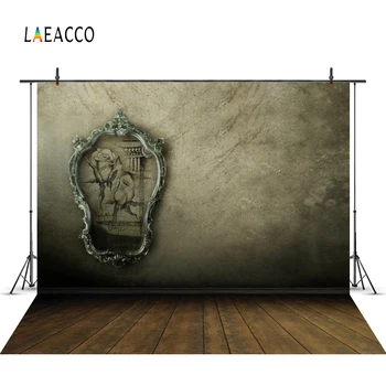 

Laeacco Old Wall Wooden Flower Frame Floor Baby Party Portrait Photo Backgrounds Photography Backdrops For Photo Studio