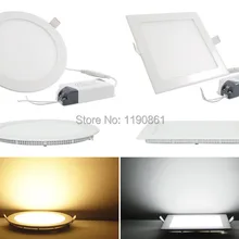 Светодиодная панель круглая ультра-тонкий потолочный светильник 2835 светодио дный s светодио дный Пласа licht 15 мм лампы 85~ 265 В для кухни и ванной освещение CE RoHS