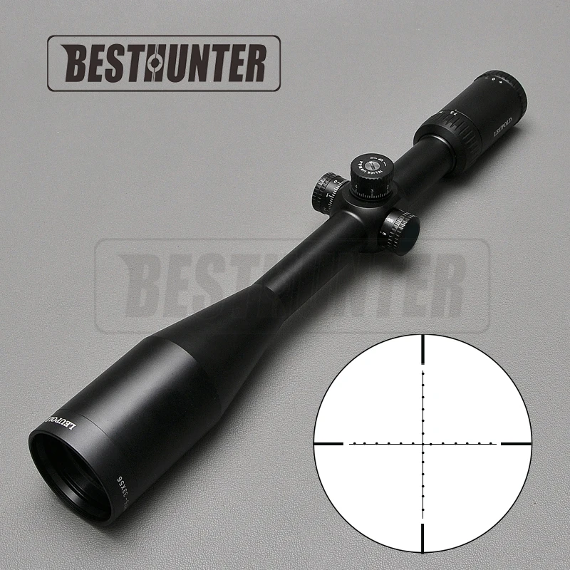 LEUPOLD MH 7.5 33X56 SFY Long Eye Relief Rifle Scope Side Parallax