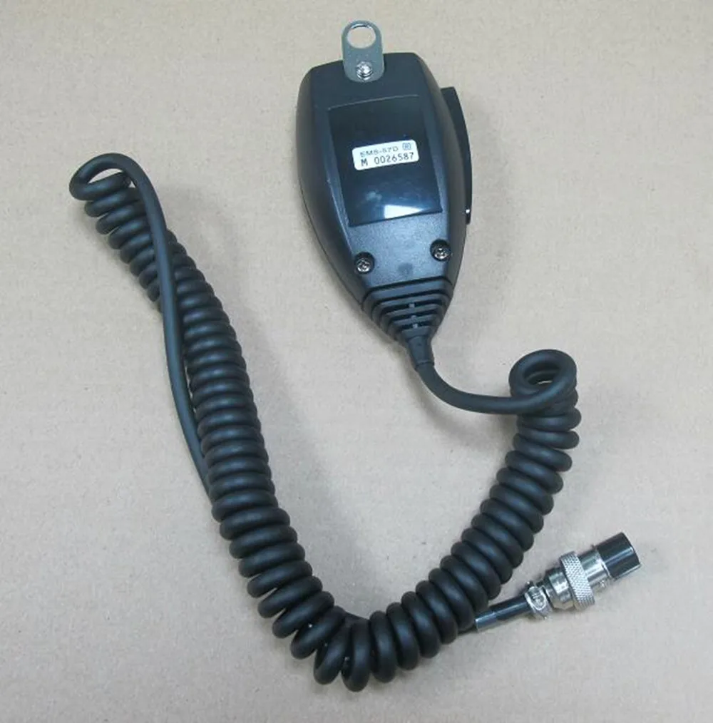 OPPXUN ручной микрофон EMS-57 для Alinco DR-135, DR-135T, DR-135E DR-235, DR-235E, DR-235T DR-425T, DR-425E DR-635, радио - Цвет: Черный