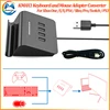 KMAX1-Adaptador convertidor de teclado y ratón para PS3/PS4 /XBox One/PC/Nintendo Switch, sin retraso, Compatible con todos los juegos ► Foto 1/6