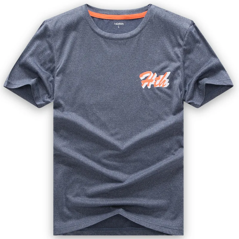Summer Sports Function Children Top Tees Outfits Fast Drying Elasticity Hygroscopic Anti-UV Boys T-shirts For 110-150cm