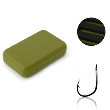 Водонепроницаемый пластиковый пенопласт, рыболовная приманка, приманка для мух, крючок для хранения, коробка для снастей