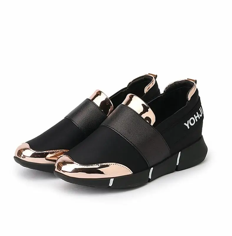 

2018 spring autumn fashion women platform sneaker comfortable flat bottom non-slip women casual shoes chaussure femme loafers