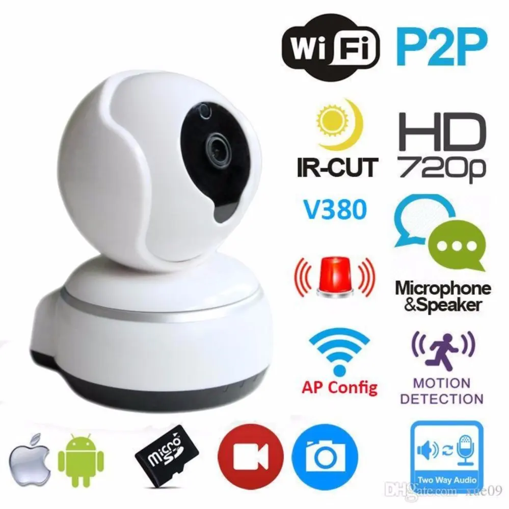 Wireless Wifi IP Camera CCTV Surveillance Security Camera Night Vision