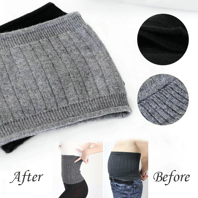 Breathable Women Men Cashmere Wool Comfortable Bodybuilding Waist Support Warmer Fitness Belts Waist Brace Guard Protector