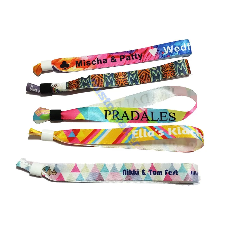 US $200.00 1000 Custom event pass entry wristband Printing Identification Bands Security bracelet Personalized ID Bands kids summer camp