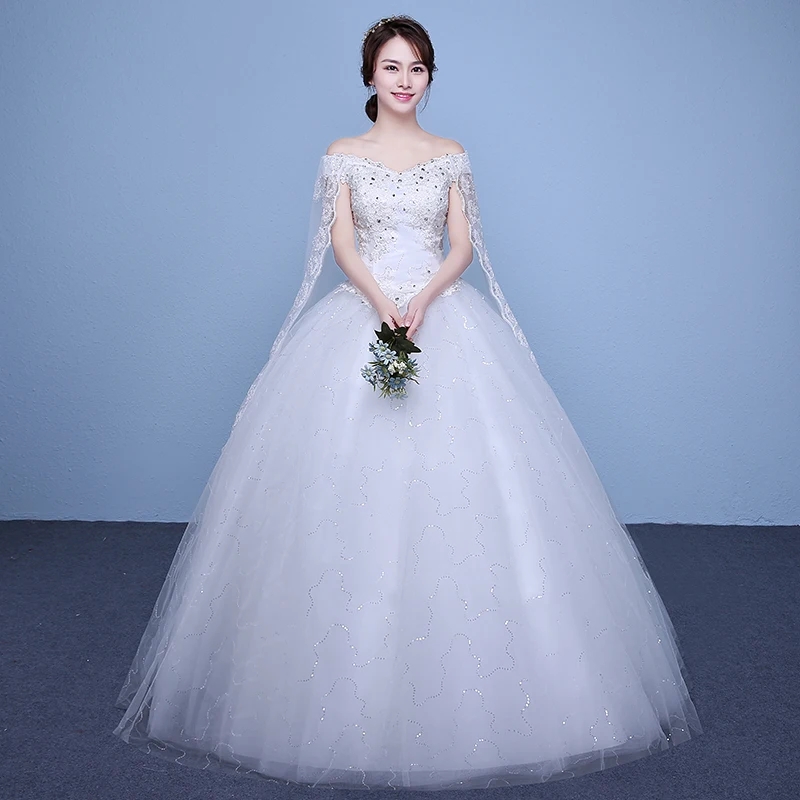 

Luxury Red/White Bridal Wedding Dress Lace Up Bride Plus Size Wedding Dresses Ball Gowns Dresses