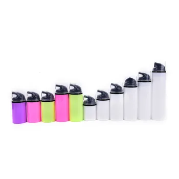 

1pcs Travel Plastic 30ml/50ml/80ml/100ml/120ml/150ml Cosmetic Empty Bottles Vacuum Bottle Lotions Creams Refillable Bottles