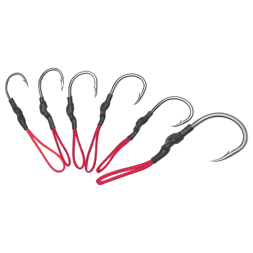 Вспомогательные крючки 5 шт. стандартные для приманки из полиэтилена