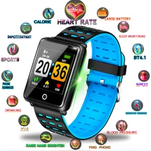 BANGWEI Smart Watch Depth IP68 Waterproof Blood Pressure Heart Rate Monitor Calorie Pedometer Information Reminder Sport Watch