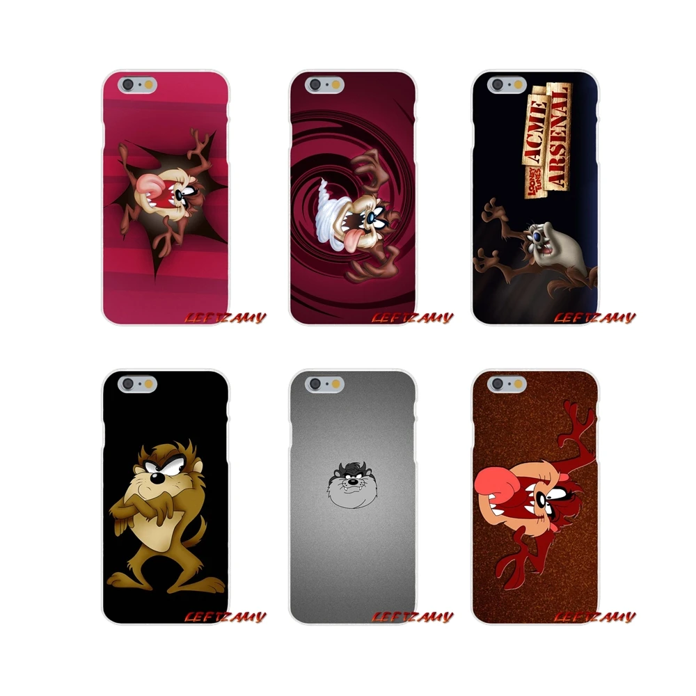 Accessories Phone Shell Covers For iPhone X XR XS MAX 4 4S 5 5S 5C SE 6 6S 7 8 Plus Looney Tunes Tasmanian Devil Taz | Мобильные