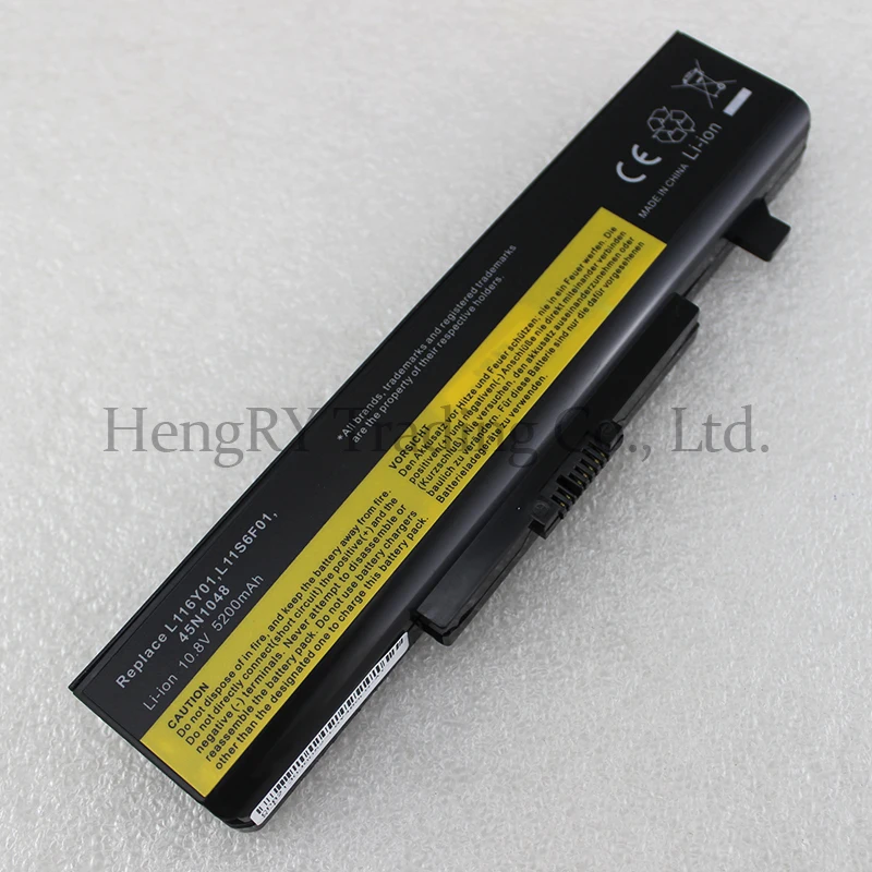 HSW Новый 6 ячейный Аккумулятор для ноутбука LENOVO G580 Z380 Z380AM Y480 G480 V480 Y580 G580AM L11S6Y01
