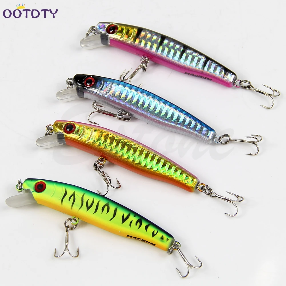 7g 75mm Fishing Lures Crankbait Crank Bait Bass Tackle Treble Hook Fishing Lure SDD80