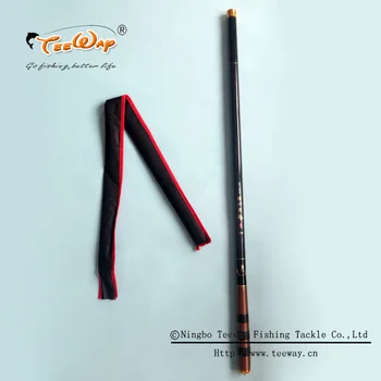 

Fishing Tackle Teeway carbon 3.6m - 7.2m Stream Taiwan Hand pure carbon fishing rod fishing pole rod set kit tools Fishing Stick