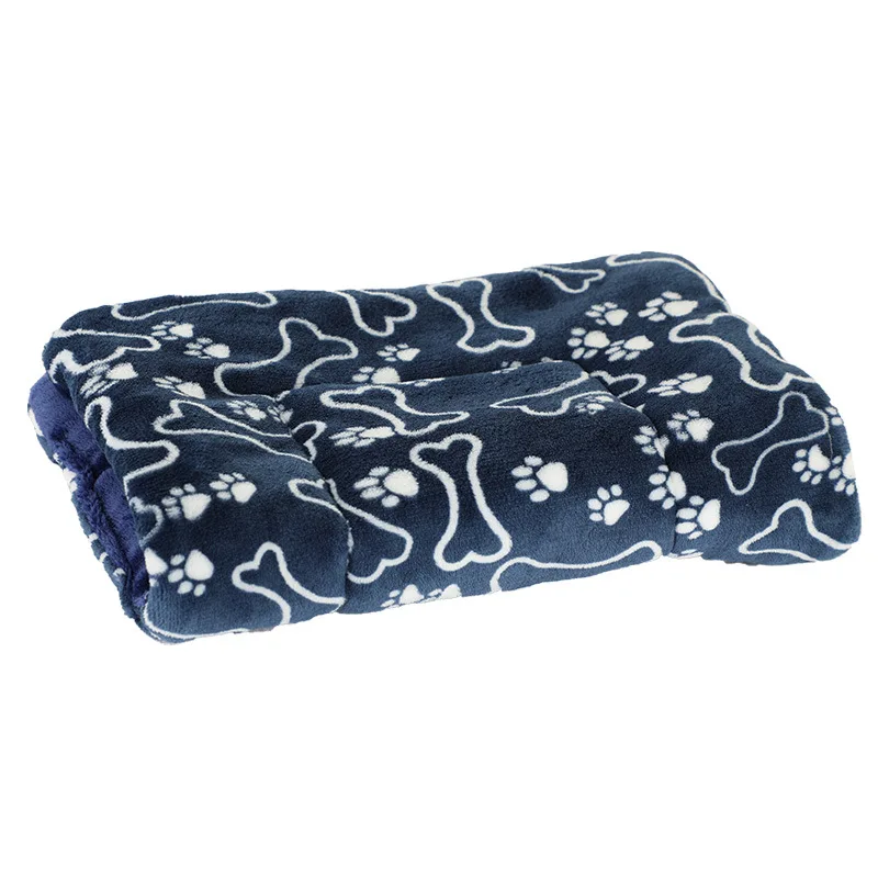 Коврик для кровати с милым животным узором для собак, дышащее удобное одеяло для маленьких и больших собак, кошек, DB735