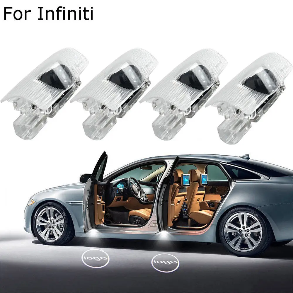 

2pcs LED Car Door Welcome Laser Projector Logo Courtesy Ghost Shadow Light for Nissan