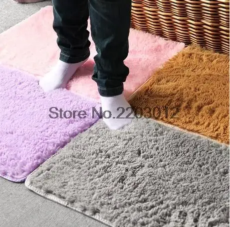 Rugs Factory Outlet Furniture High Quality Bath Mat Bathroom Carpet Rug Set Bathmate 60 40 Cm 6 Colors Factory