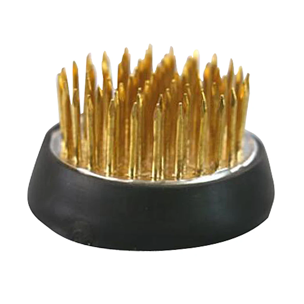 3.4cm Round Ikebana Kenzan Flower Frog Insert Base for Floral Arrangment 