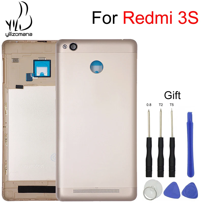 Задняя крышка YILIZOMANA с аккумулятором для Xiaomi Redmi 3S сменный жесткий чехол